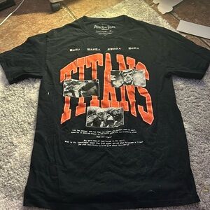 anime, short sleeve, men’s, attack on titan, black